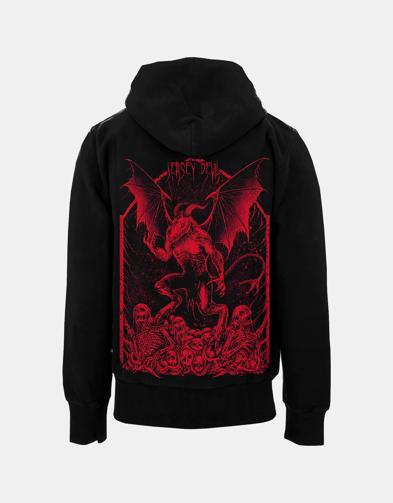 Satan Dark Angel Print Sweatshirt / TECHWEAR CLUB / Techwear