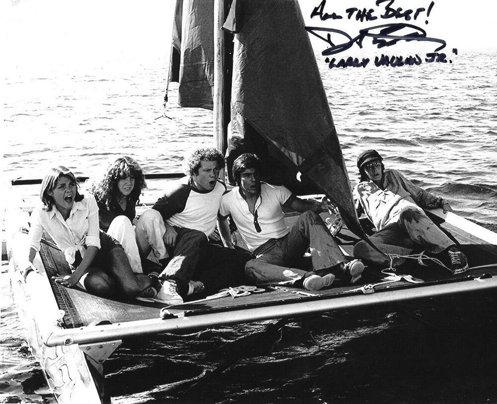 * DAVID ELLIOTT * signed 8x10 Photo Poster painting * JAWS 2 * LARRY * * 1