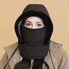 💯Chapeau thermique &eacute;paissi doubl&eacute; en peluche avec masque facial pour hommes et femmes