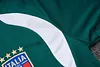 Joyfball 2026/2027 Kids Size Italy Half-Pull Training Suit green Soccer Shirt
