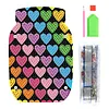 (US Local)Love Acrylic Double Sided Special Shape Diamond Painting Vase for Home Decor