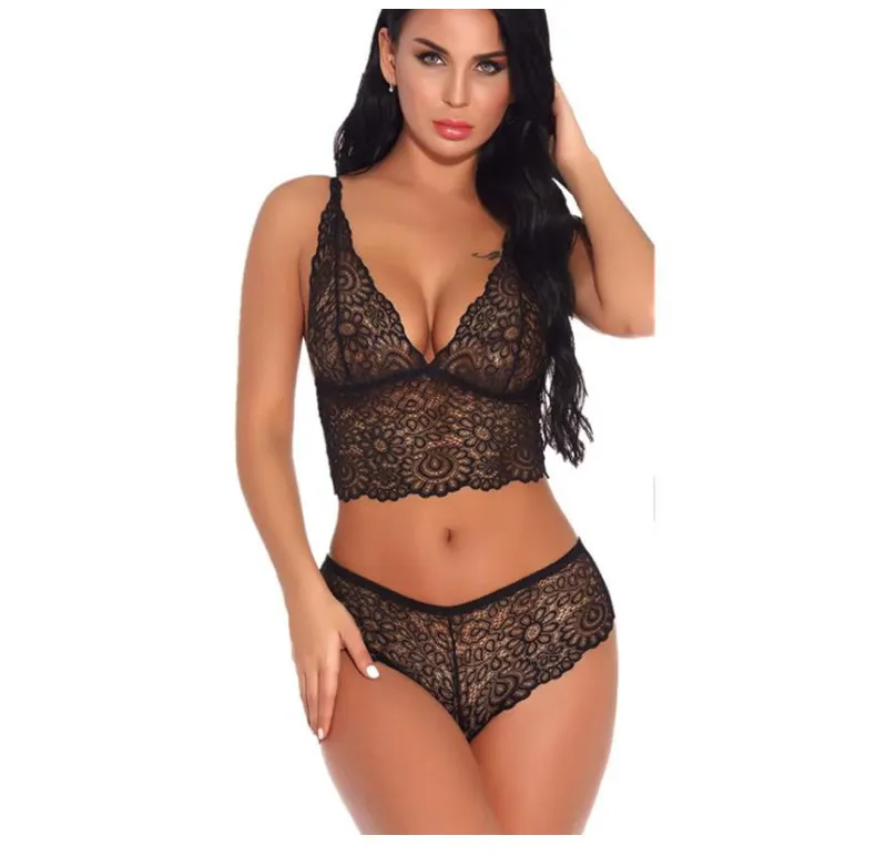 Churchf Summer's New Deep V-Lace Underwear Ebay