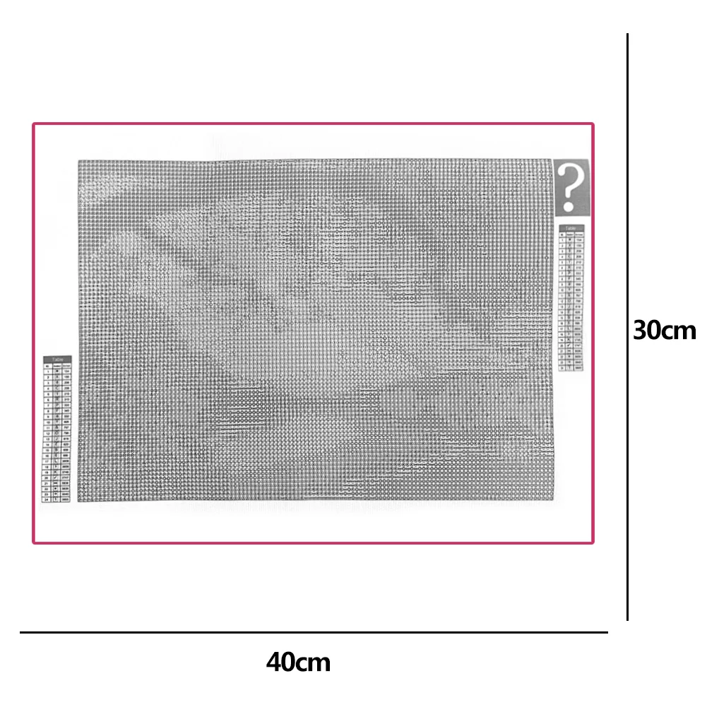 Random Pattern 5D DIY Full Round Diamond Painting Mosaic Beadwork