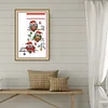 Owl Stocking -16CT Stamped Cross Stitch Kit(30*44cm)
