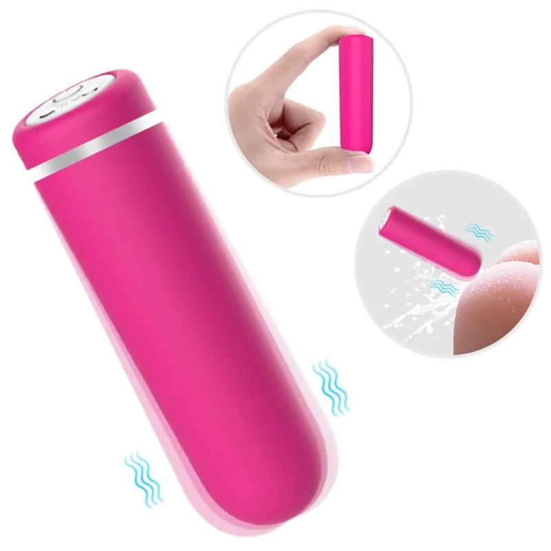 Female Fun Mini Vibrator Warhead Clitoris Breast Vibrator Fun Supplies