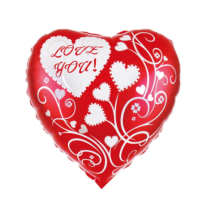 Vacation Minimalist Heart Shape Aluminum Film Travel Daily Balloons