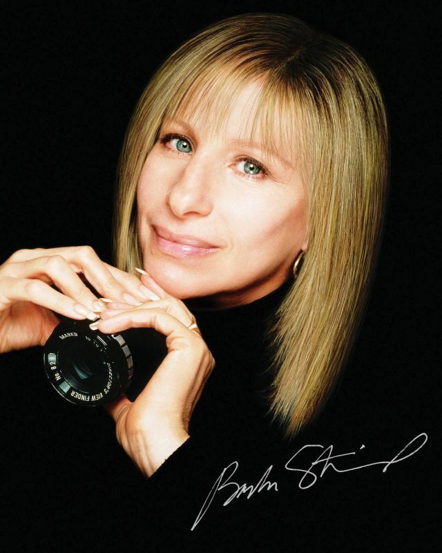 Barbra Streisand Autograph Signed Photo Poster painting Print