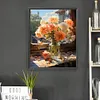 (Multi-Style)Windowsill Flowers-Paint by Numbers Acrylic Painting 40*50CM