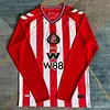 2025/2026 Long Sleeves Sunderland Home Football Shirt 1:1 Thai Quality