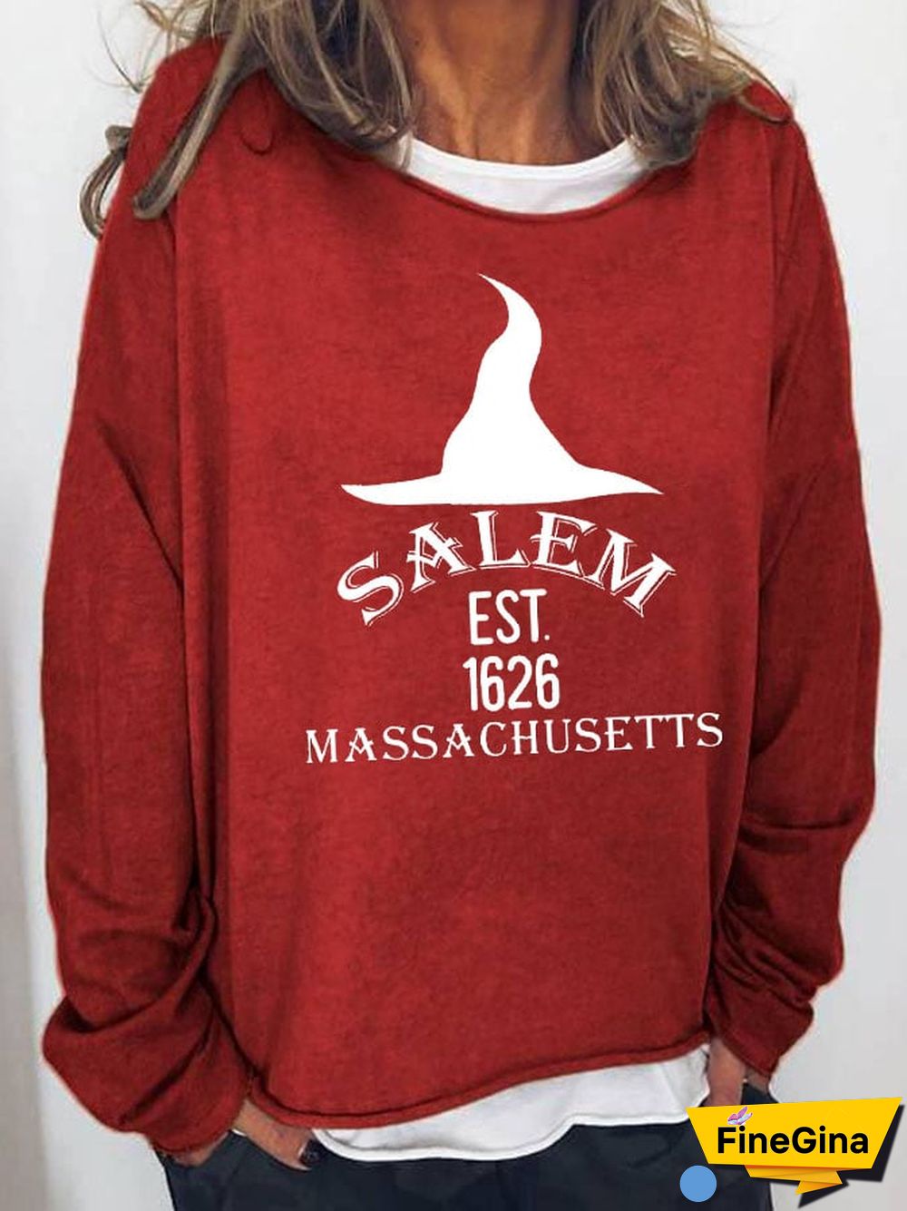 Women's Salem Massachusetts Sweatshirt
