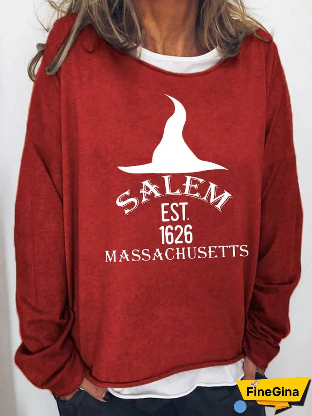 Women's Salem Massachusetts Sweatshirt