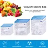 Reusable Vacuum Food Storage Bag Resealable BPA Free Zipper Storage Bags