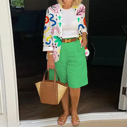 Suits & Two Piece Sets For Mature Older Women Over 40, 50, 60, 70 - OlderIn  Seniors & Elderly Fashion