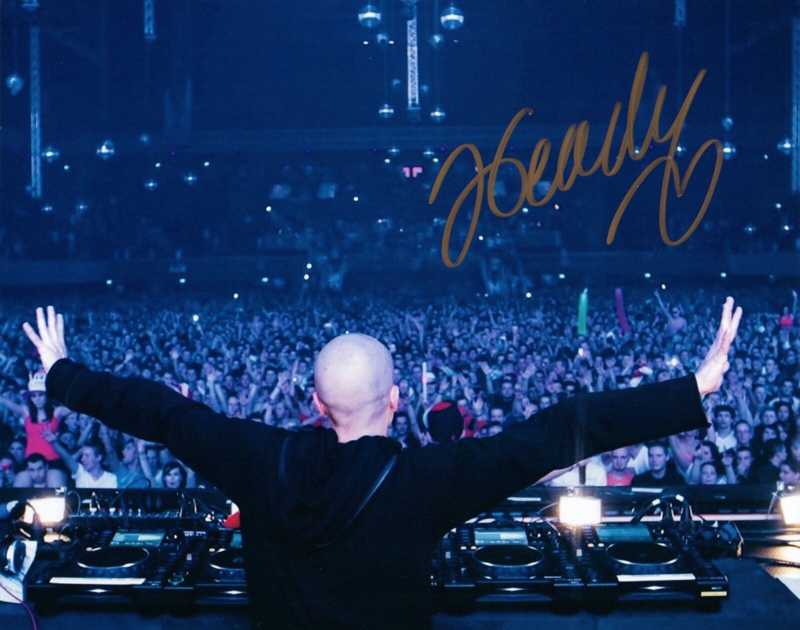 HEADHUNTERZ Signed Autographed 8x10 Photo Poster painting EDM DJ COA VD