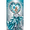 Love Dress Lady - Round Drill Diamond Painting - 40*70CM
