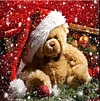 Christmas Bear    | Full Round Diamond Painting Kits