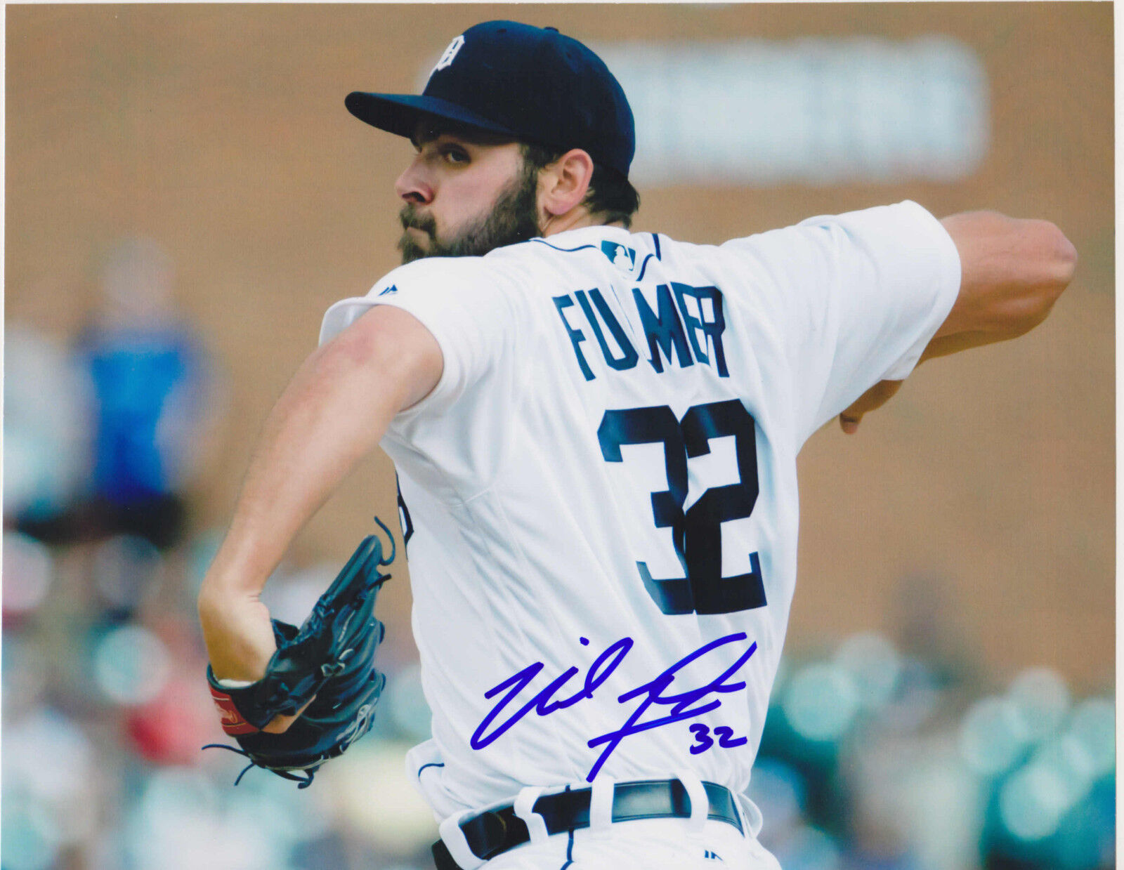 Michael Fulmer signed 8x10 Detroit Tigers color Photo Poster painting #2