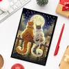 Cat Special Shaped A5 5D DIY Diamond Art Painting Notebook Kit for Friends