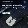 INPHIC Cyber ​​Wireless Mouse Bluetooth Wired Three-mode E-Sports Game Charging Mouse