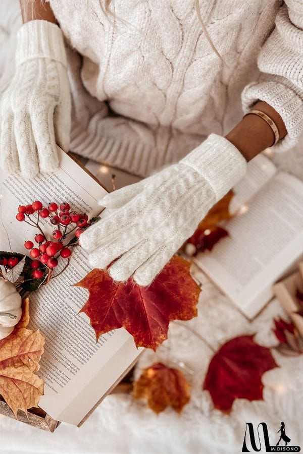 MidiSono - Warm Fleece Touch Screen Knitted Gloves