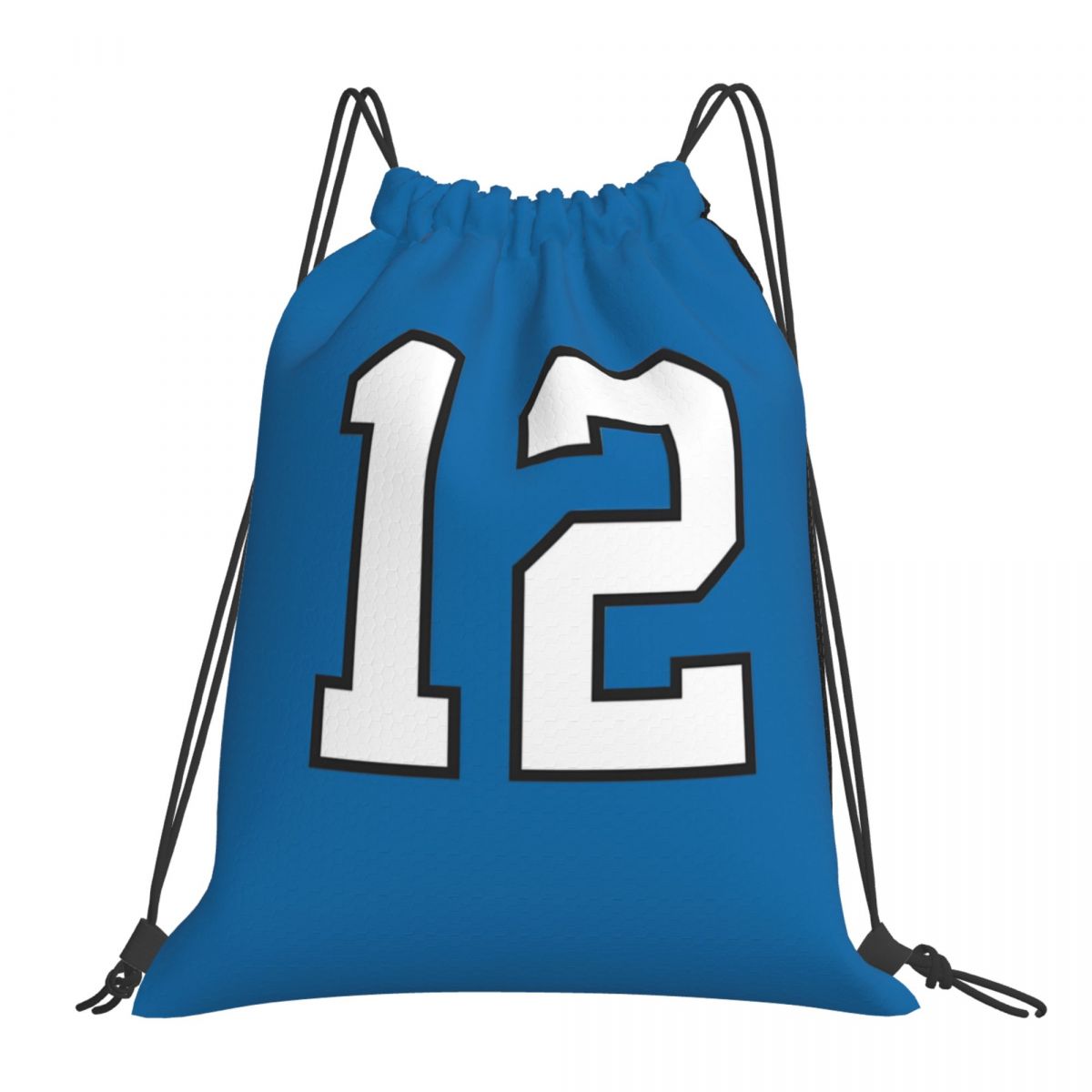 Seattle Seahawks 12 Flag Waterproof Adjustable Lightweight Gym Drawstring Bag