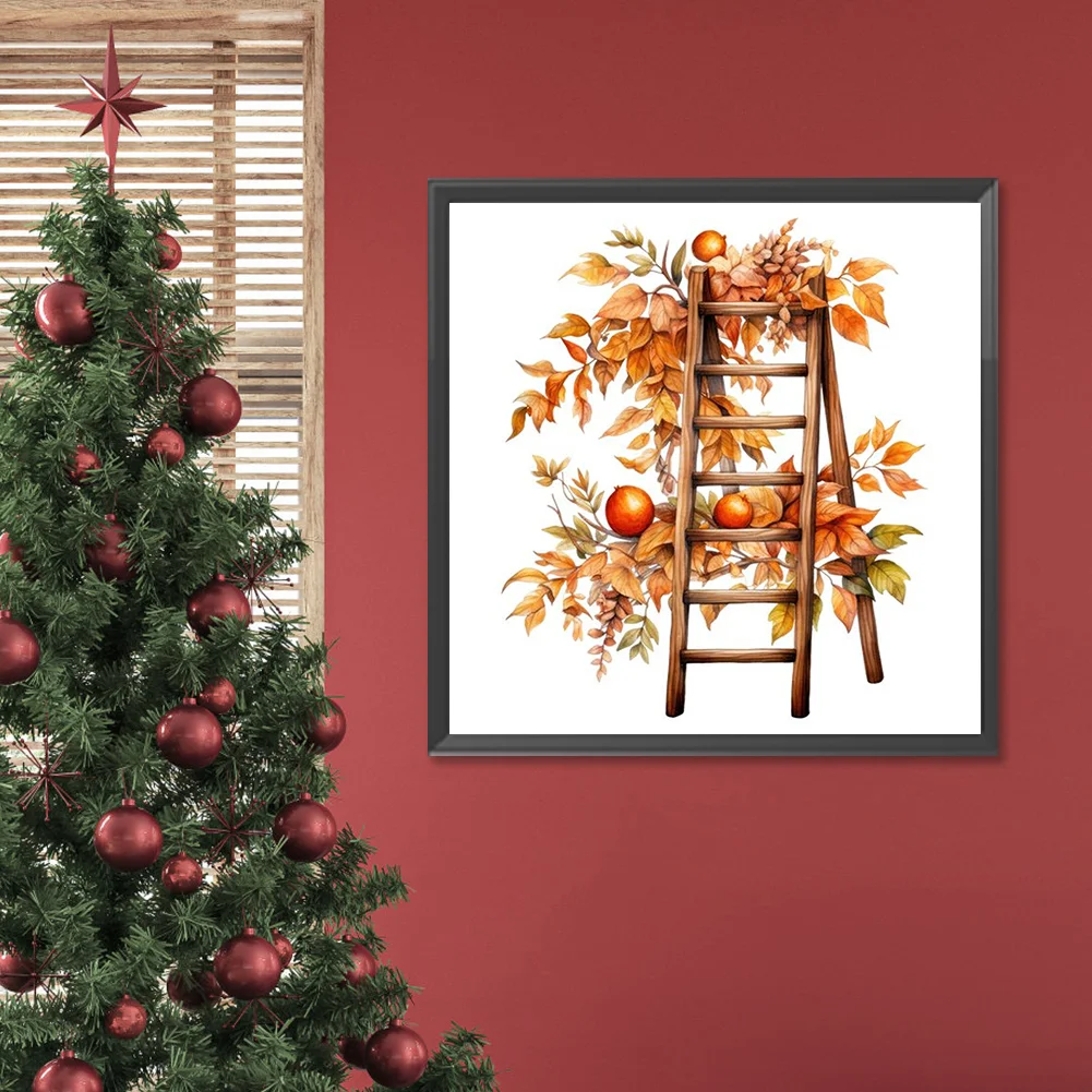 Diamond Painting - Full Round Drill - Harvest Ladder(Canvas|30*30cm)