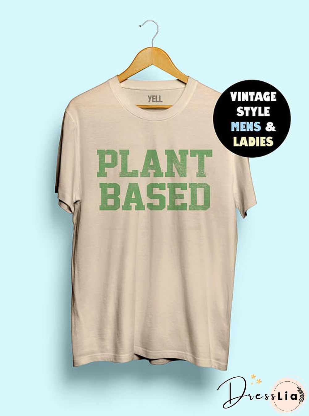 Hillbilly Vegan Shirt Plant BasedT-shirt Tee For Women Men Ladies Vintage Gifts