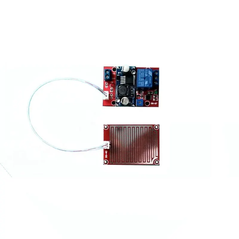 Relay Module For Rain Sensor 5-24V Rain Sensor Relay Module Foliar Humidity Rain Water Detector Rain ...