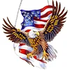 Diamond Painting Acrylic American Eagle Hanging Pendant