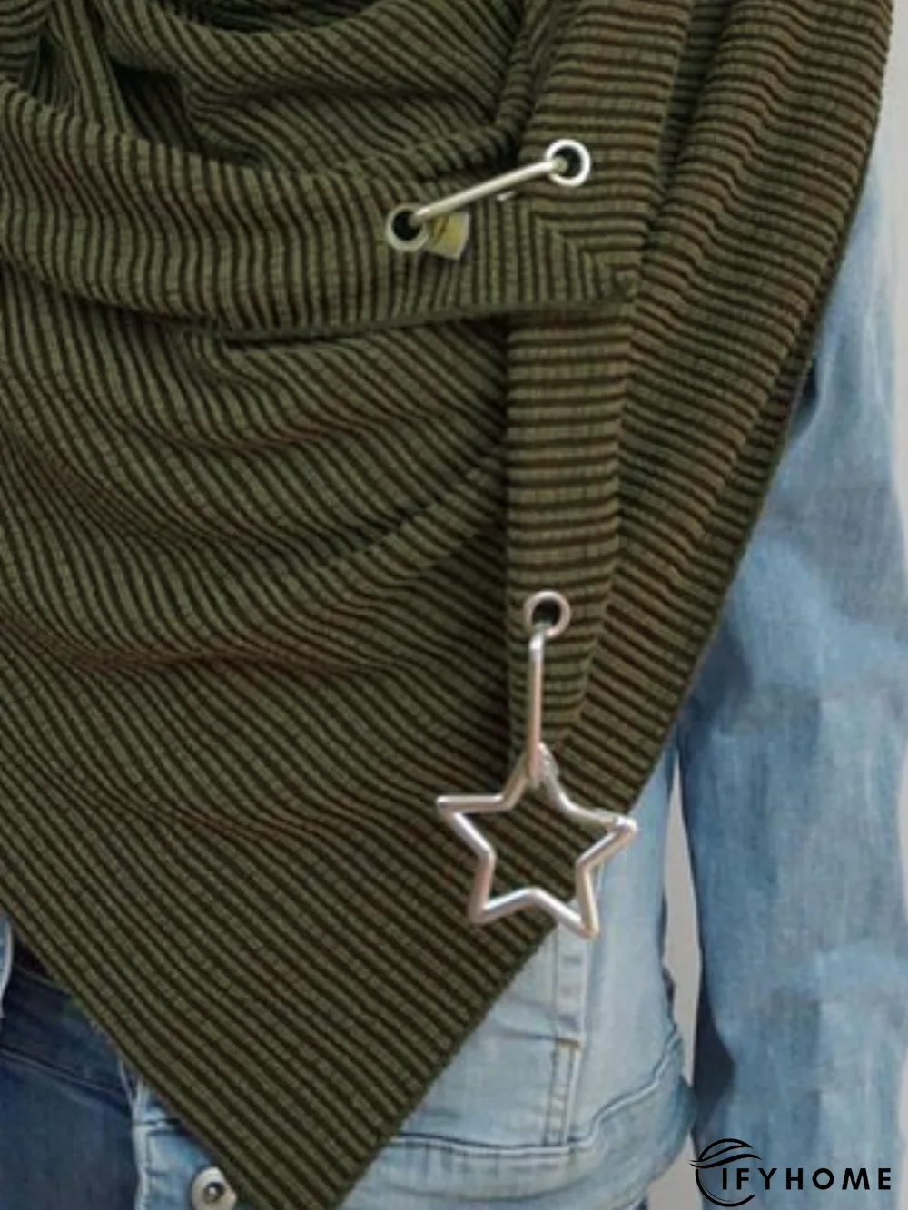 Cotton-Blend Casual Scarf | IFYHOME