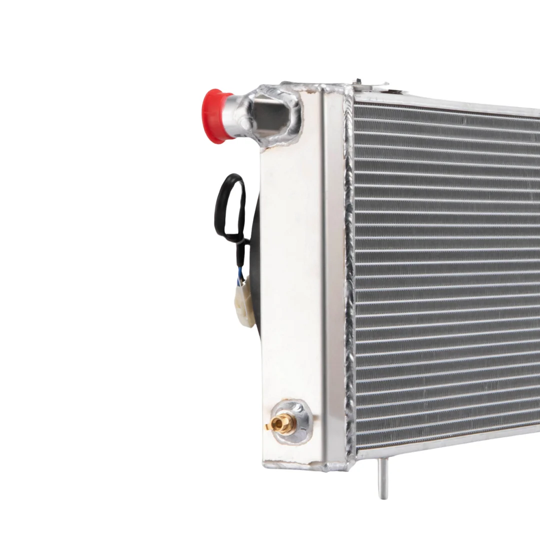 t*a様 ALLOYWORKS 3列 オールアルミラジエーター 87-06 ジー Alloyworks 3 Row Aluminum Radiator+Shroud Fan For 1984-2001 1996