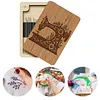 Wooden Needle Box Built-in Strong Magnet Needles Storage Holder with Lid Pin Organizer for Quilters Sewers Craft Supplies Gift