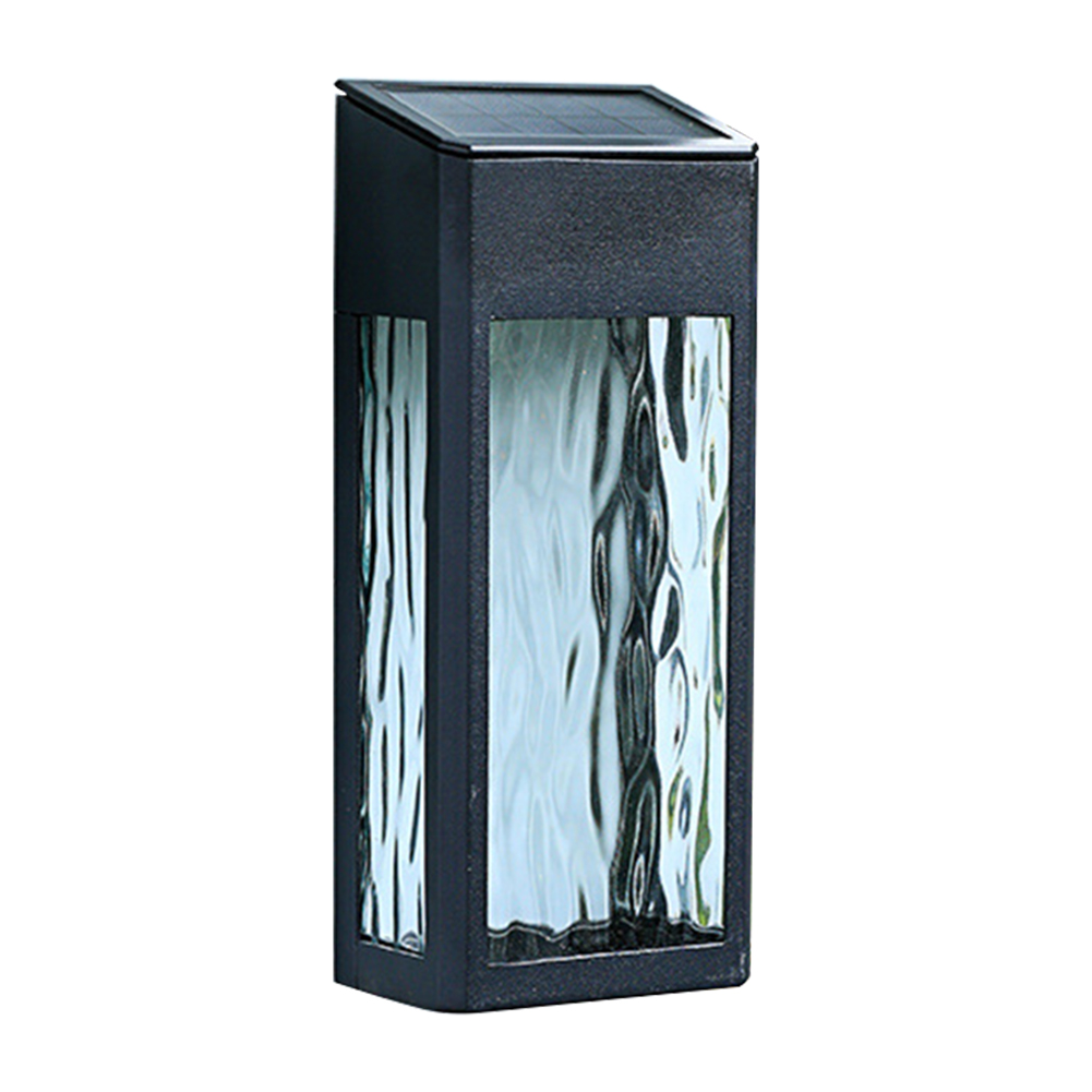 

LED Solar Wall Lights Outdoor Waterproof Glass Lantern Lamp Garden Decor, 501 Original