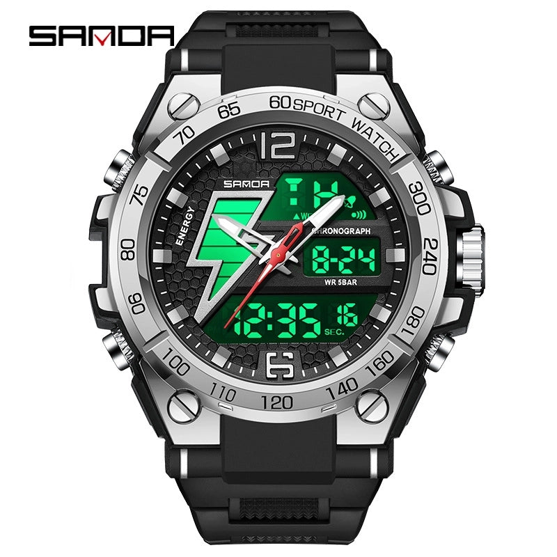 Modern Style Solid Color Electronic Men’s Watches