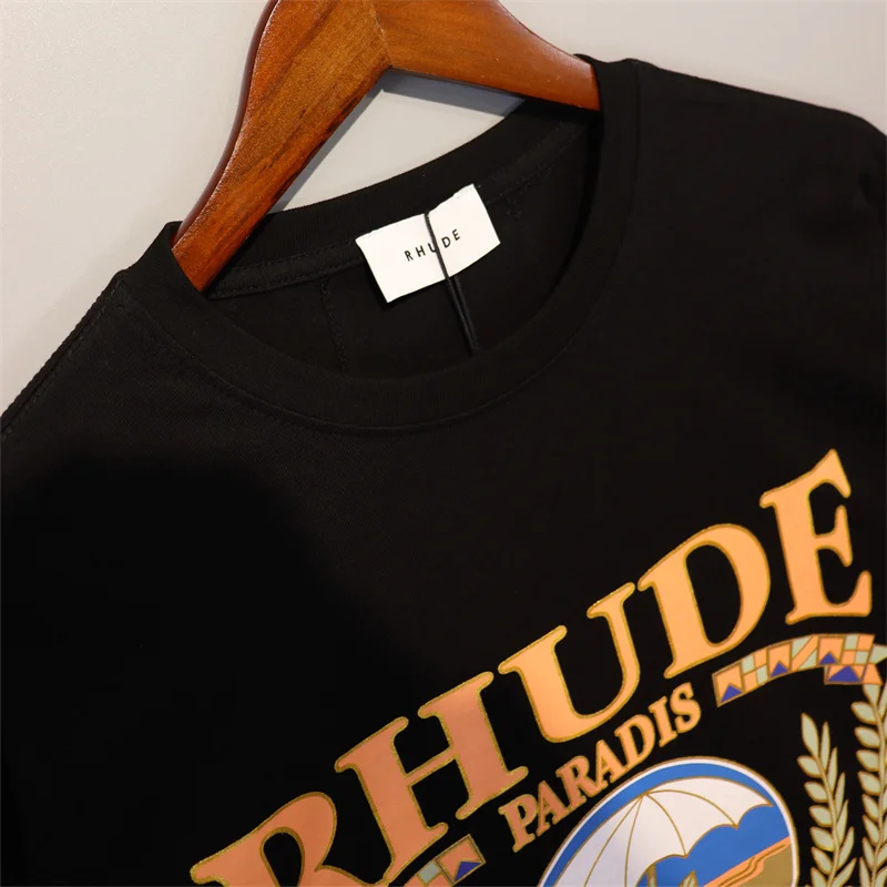 RHUDE 2023 Summer New Short Sleeve T-Shirt