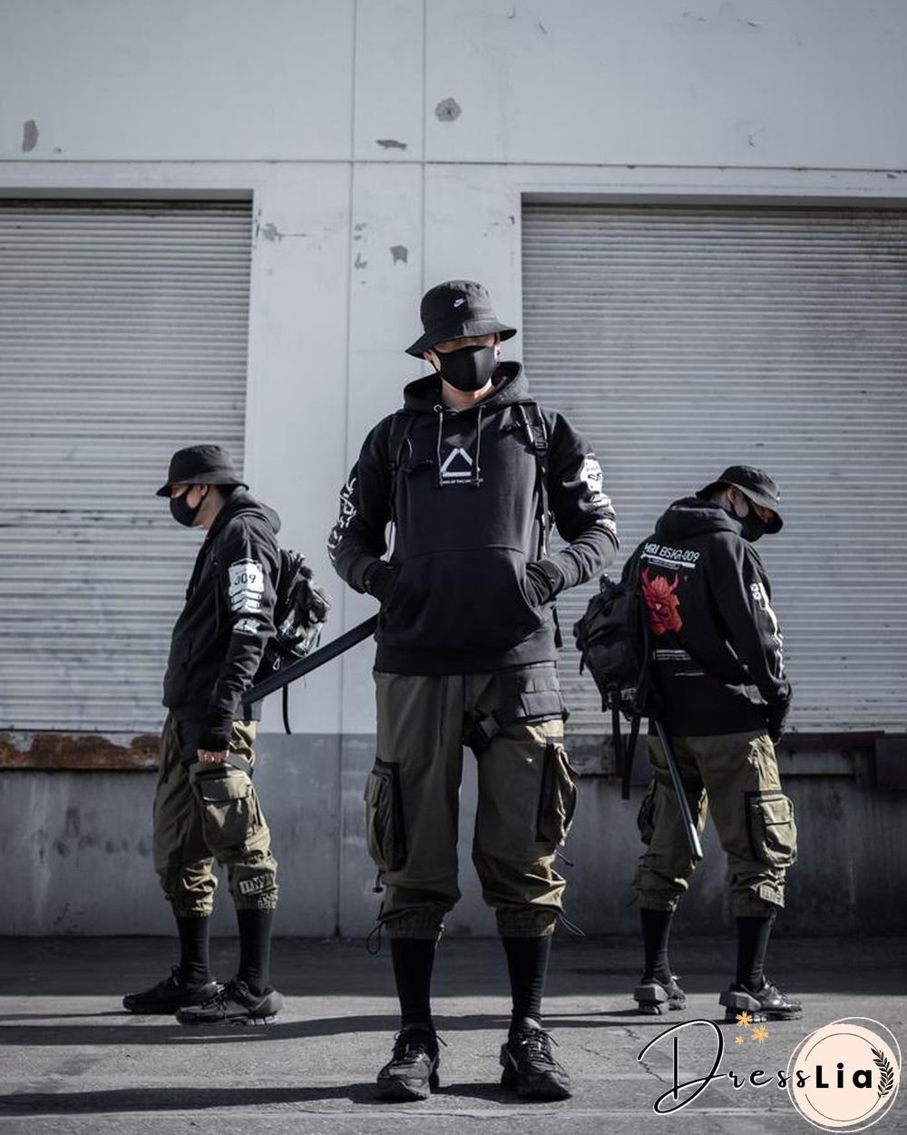 Function X Tactical Hip Hop Universe Technology National Tide Hoodie