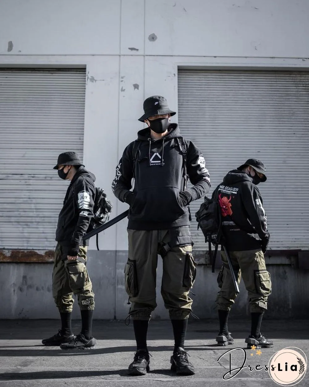 Function X Tactical Hip Hop Universe Technology National Tide Hoodie