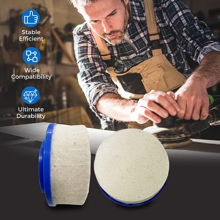 🔥Multi-Functional High-Density Felt Polishing Wheel Disc
