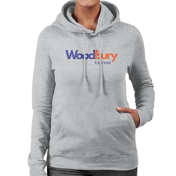 Fed Ex Walking Dead Woodbury Express Women's Hooded Sweatshirt