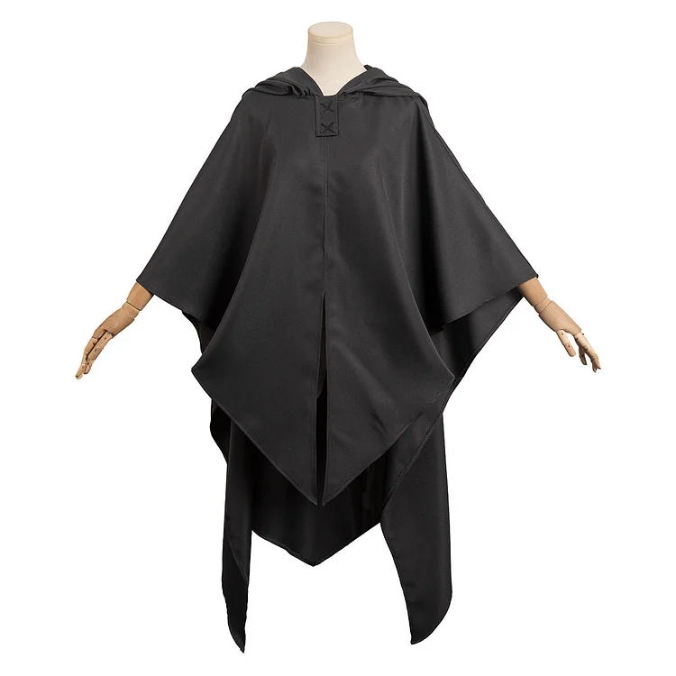 Kids Children Ahsoka 2023 Ahsoka Black Cloak Outfits Cosplay Costume Halloween Carnival Suit