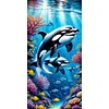 (Big Size)Marine Life-Full Round Diamond Painting 45*70cm