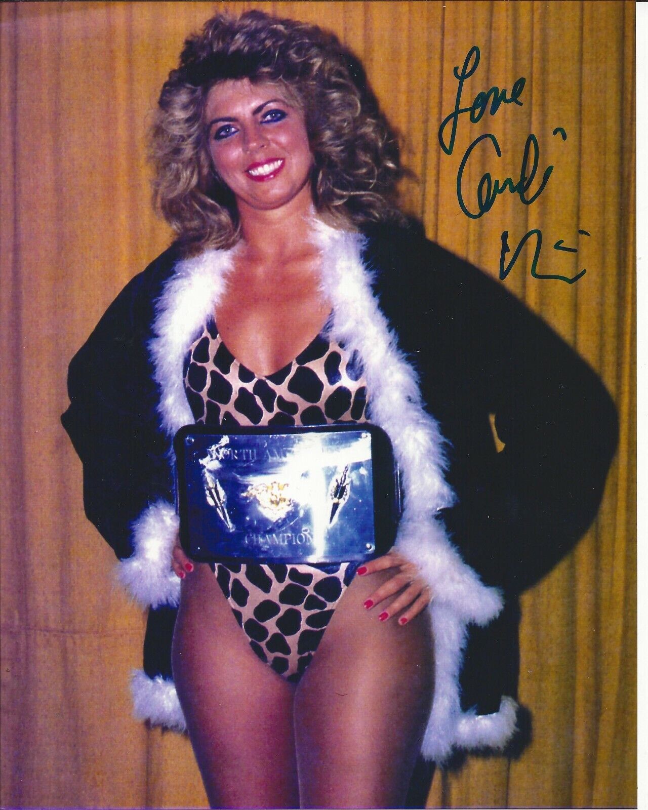 Candi Devine autographed 8x10 #1AWA NWA Women's Champion