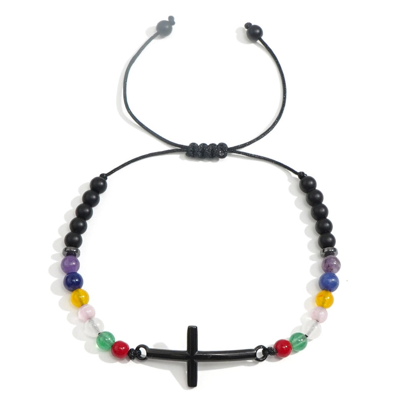 Bohemian Geometric Semi-precious Stone Beaded Handmade Unisex Bracelets