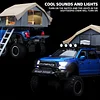 1:24 Model F150 Pickup Truck with Sightseeing Cabin,Pull Back Truck Toys with Light and Sound