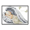 Baby Angel-11CT Counted Cross Stitch Kit(49*34cm)