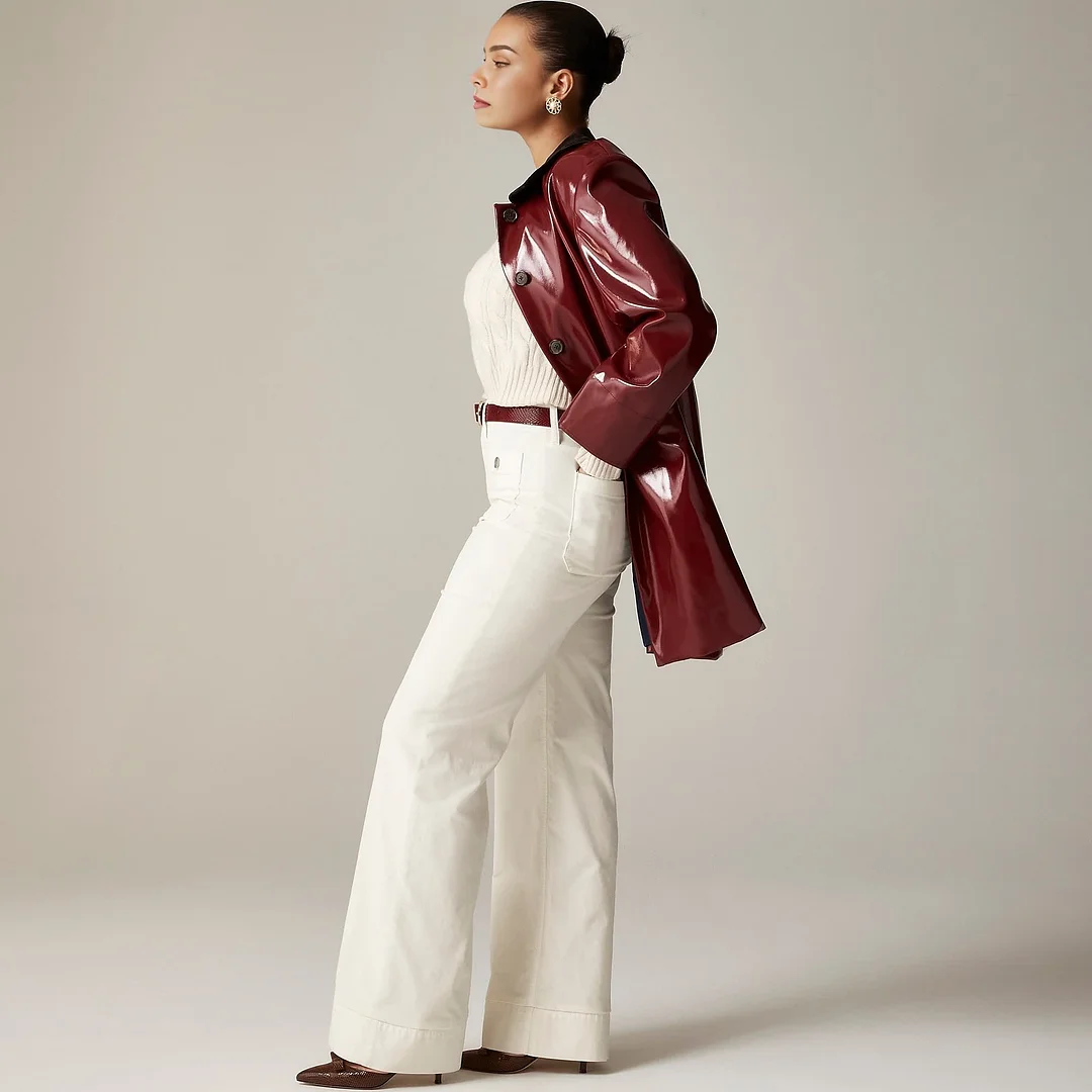 JUDY Tummy Control Sailor Wide Leg Trouser (Buy 2 Free Shipping)