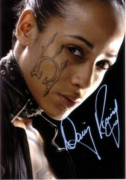 Dania Ramirez X-MEN genuine autograph Photo Poster painting 6x8