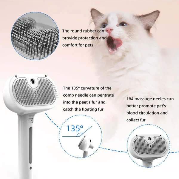 🔥Pet Spray Hair Removal Comb