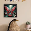 >SALE<5D DIY Partial Special Shaped Drill Diamond Painting Kit Butterfly Decor 30x30cm
