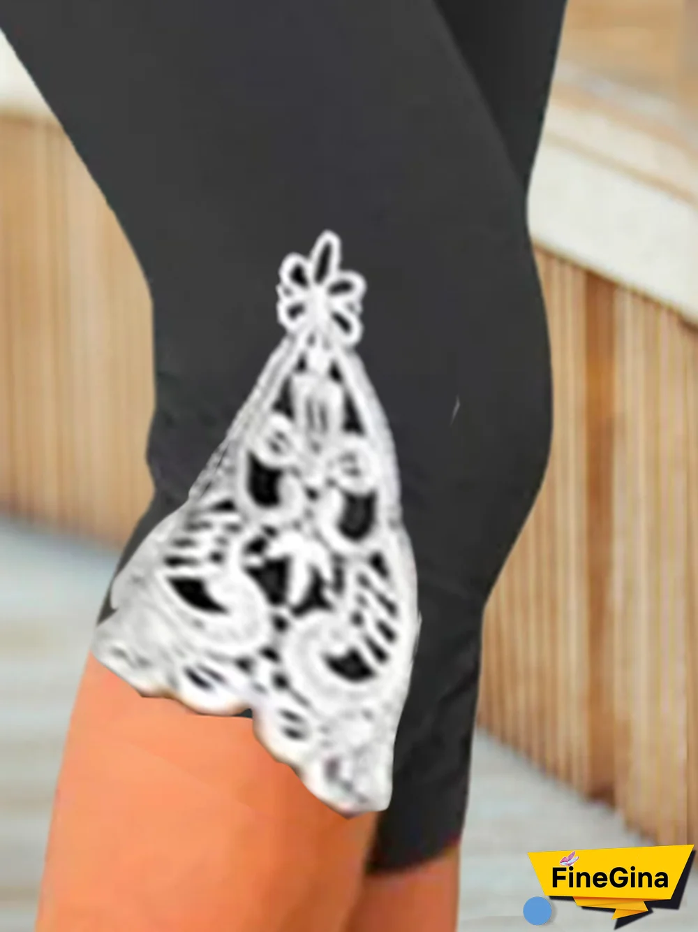 Cotton Blends skinny daily plain Leggings